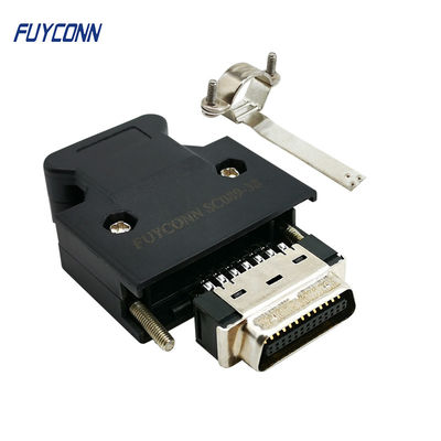 26 Neigung Pin Servo Connector-ABS Wohnung SCSI-Verbindungsstück-1.27mm