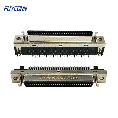 KN-Art Verbindungsstück PWBs rechtwinklige weibliche 1.27mm Verbindungsstück 68Pin SCSI mit Fixness-Aufhänger