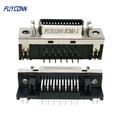 Verbindungsstück PWBs SCSI 90 Grad VORMONTIERTE KN-Art Pin Servo Connector For PWB-Brett der Frau-26