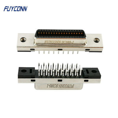 1.27mm Verbindungsstück vertikales PWB 36 Verbindungsstück-weibliche Art Pin MDR SCSI