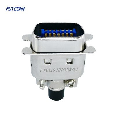 Verbindungsstück-Centronics 14 DDK 57-30140 männlicher Bandkabelstecker Pin DDK mit Metallhaube