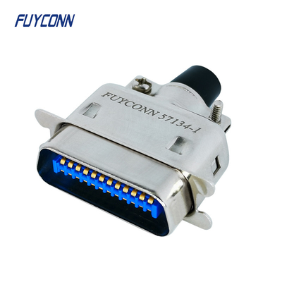 Verbindungsstück-männliche Centronics-24 Pin Ribbon Connector With Metal-Haube DDK 57-30240