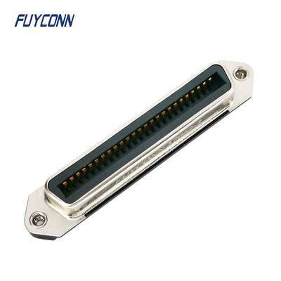 Presse Pin Contact PWBs 64 50 Pin Solderless Centronics Connector With
