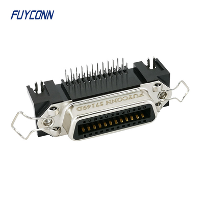 DDK 24 Pin Centronic Connector rechtwinklige weibliche Art PWBs