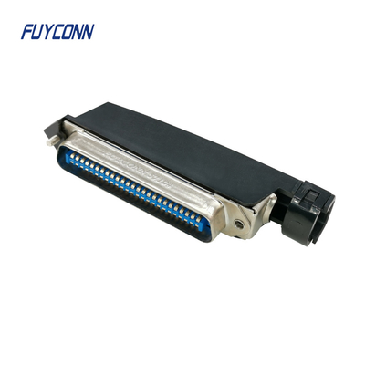 KN 57 löten Pin Male Centronics 50 Pin Connector With Plastic Hood